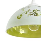 Светильник  Колпак "Рочелл" 1 лампа E27 40Вт белый-зеленый  д.350 - Фото 7