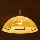 Светильник BayerLux Колпак "Клесси" 1 лампа E27 40Вт белый д.300 - фото 20730387