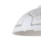 Светильник BayerLux Колпак "Клесси" 1 лампа E27 40Вт белый д.300 - фото 20730389