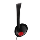 Наушники LuazON, накладные, микрофон, черные - Фото 3