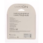 Наушники LuazON, накладные, микрофон, черные - Фото 7