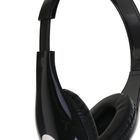 Наушники LuazON, накладные, съемный провод 1.2м, черные - Фото 2