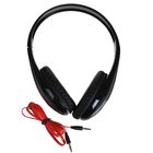 Наушники LuazON, накладные, съемный провод 1.2м, черные - Фото 3