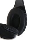 Наушники LuazON, накладные, съемный провод 1.2м, черные - Фото 4