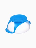 Тарелка на присоске Крошка Я 350 мл, в наборе крышка, термоложка, синий - Фото 6