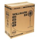 Вентилятор WILLMARK WSF-30W, напольный, 40 Вт, 3 режима, белый - Фото 6