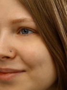 Пирсинг в нос «Стразинка», на магните, d=3 мм, набор 12 шт. МИКС в серебре - Фото 3