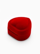 Футляр под кольцо, серьги «Сердце с рамкой из точек», бархатный, 4.5×4.5 см, красный - Фото 3