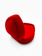 Футляр под кольцо, серьги «Сердце с рамкой из точек», бархатный, 4.5×4.5 см, красный - Фото 5