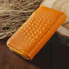 Ключница на молнии, 1 отдел, карман для карт, кольцо, карабины, цвет жёлтый - Фото 2