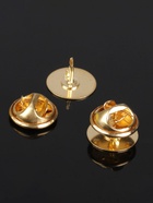 Основа для броши/значка (набор 5 шт.), площадка 1.5 см, цвет золото - Фото 2