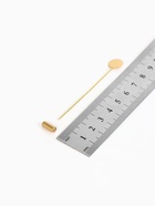 Основа «Брошь-игла» L= 7.5 см, площадка 1 см (набор 5 шт.), цвет золото 2328124