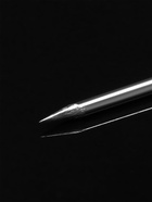 Основа «Брошь-игла» L= 7.5 см, площадка 1 см (набор 5 шт.), цвет серебро - Фото 4