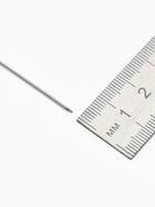 Основа «Брошь-игла» L= 7.5 см, площадка 1.5 см (набор 5 шт.), цвет серебро - Фото 4