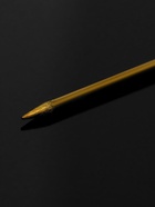 Основа «Брошь-игла» с бусиной d=1 см (набор 5 шт.), L=7.5 см, площадка 1.5 см, цвет золото - Фото 4