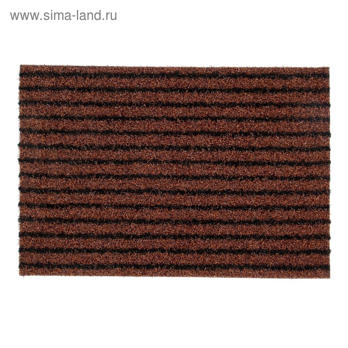 Коврик универсальный SHAHINTEX PRACTICAL, 40×60 см, цвет коричневый - Фото 1