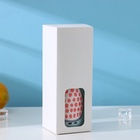 Бутылка для воды «Весёлые зверята», 300 мл, h=17 см, в чехле, стекло, МИКС - фото 122203619