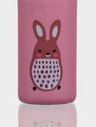 Бутылка для воды «Весёлые зверята», 300 мл, h=17 см, в чехле, стекло, МИКС - Фото 5