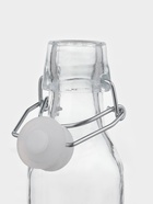 Бутылка для соусов и масла Доляна «Галерея», 80 мл, 5×11 см, с бугельным замком, стекло, прозрачная - Фото 3