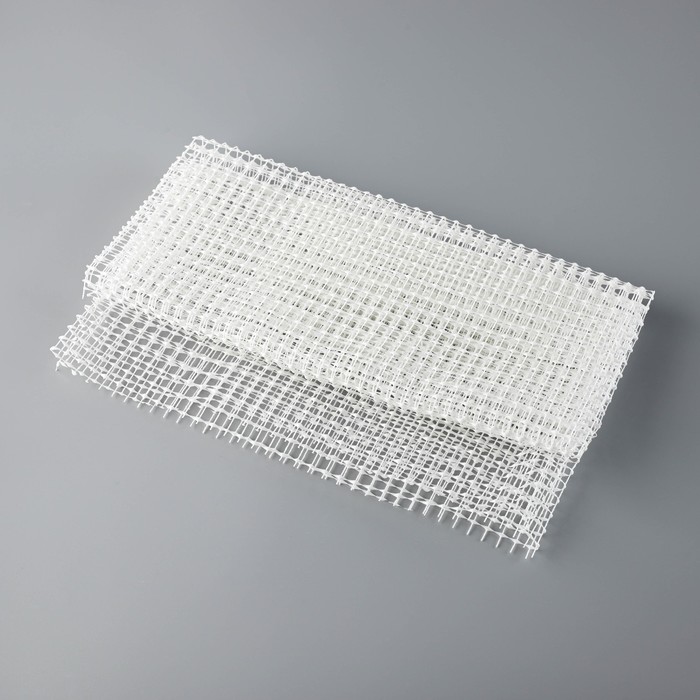 Подложка под ковёр противоскользящая 60×120 см, белый - Фото 1