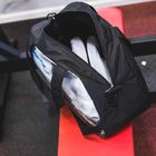 Сумка спортивная на молнии "Фитнес", 1 отдел, наружный карман, регулируемый ремень, цвет чёрный - Фото 3