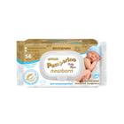 Влажные салфетки Pamperino Newborn, детские, без отдушки, с клапаном, 56 шт - Фото 1