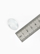 Кабошон стекло, овал 18×25 мм (набор 5 шт.), цвет прозрачный - Фото 3