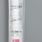 Карниз для ванной Доляна, телескопический, d=3.2 см, 70-120 см, белый - Фото 11