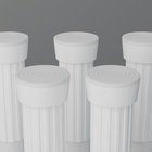 Карниз для ванной Доляна, телескопический, d=3.2 см, 70-120 см, белый - Фото 8