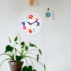 Часы настенные круглые "Классика", белый обод, 30 х 30 см - Фото 4