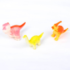 Набор игрушек для ванны «Динозаврики», 3 шт., цвета МИКС - Фото 3