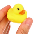 Резиновые игрушки для ванны «Мыльница: Утки», 13 см, с пищалкой, в наборе 4 шт. - Фото 7