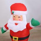 Надувная фигура новогодняя «Дед Мороз» машет рукой, 90 см - Фото 3