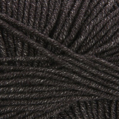 Пряжа для вязания спицами, крючком YarnArt, Jeans, 55% хлопок, 45% акрил, 160 м/50 г, (28 антрацит)