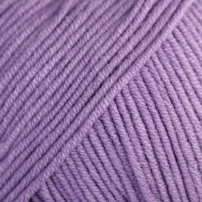 Пряжа для вязания спицами, крючком YarnArt, Jeans, 55% хлопок, 45% акрил, 160 м/50 г, (72 сирень)