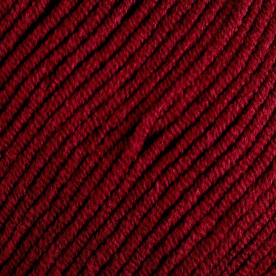 Пряжа для вязания спицами, крючком YarnArt, Jeans, 55% хлопок, 45% акрил, 160 м/50 г, (66 бордо)