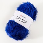Пряжа "Samba" 100% полиэстер 150м/100гр (2032 василек) - Фото 2