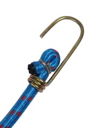 Резинка для крепления багажа TORSO, 80 см, d=8 мм, металлические крючки, МИКС, набор 2 шт. - Фото 5