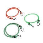 Резинка для крепления багажа TORSO, 80 см, d=8 мм, металлические крючки, МИКС, набор 3 шт. - Фото 6