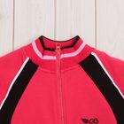 Костюм спортивный для девочки (куртка, брюки), рост 158 см, цвет арбузный - Фото 2