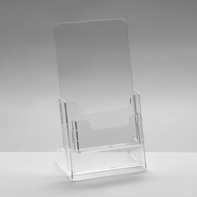 Настольная подставка 21.5×11.5×7.4 см, оргстекло 2 мм, В ЗАЩИТНОЙ ПЛЁНКЕ