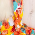 Костюм для девочки "София", рост 110 см, цвет оранжевый/бирюза - Фото 5