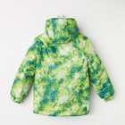 Куртка для мальчика "Геометрия", рост 122 см, цвет зелёный - Фото 3