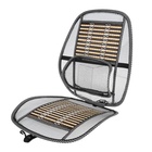 Накидка-массажёр TORSO на сиденье с поясничной опорой, бамбуковые вставки - Фото 3