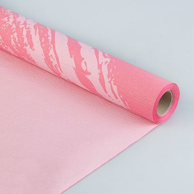 Фактурная бумага "Галактика" двусторонняя, светло-розовая на розовом, 50 см х 5 м