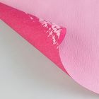 Фактурная бумага "Галактика" двусторонняя, розовая на малиновом, 50 см х 5 м - Фото 2