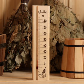 Термометр для бани и сауны ТСС-2 "Sauna" (t 0 + 140 С) в пакете