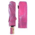 Зонт полуавтоматический "Хамелеон", R=50см, цвет розовый - Фото 4