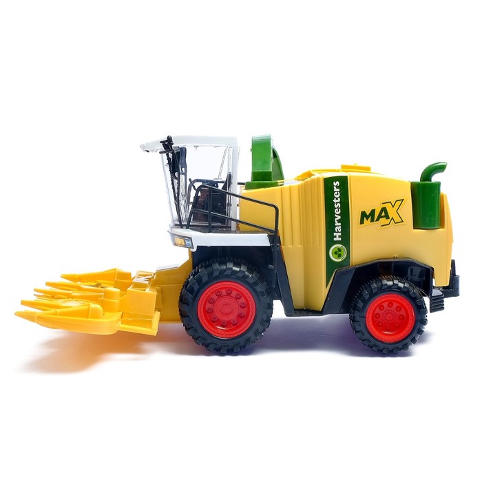 Трактор инерционный «Комбайн», цвета МИКС - фото 1905415738