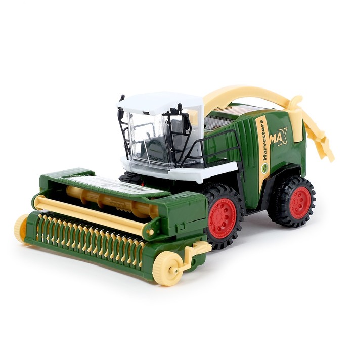 Трактор инерционный «Комбайн», цвета МИКС - фото 1905415742